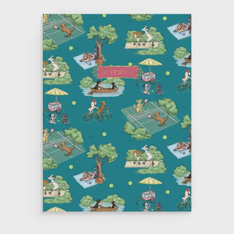 Dog Park Softcover Notebook