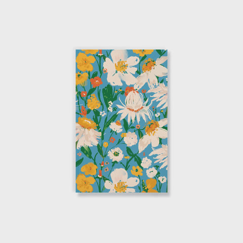 Blue Bouquet Layflat Notebook