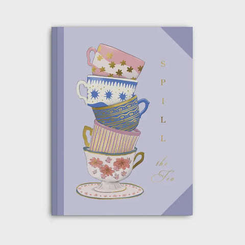 Spill The Tea Hardcover Notebook