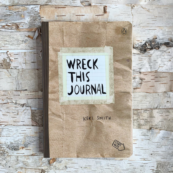 wreck this journal front cover ideas