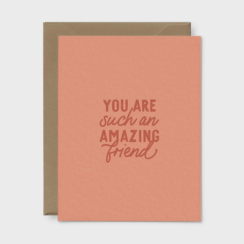 Such An Amazing Friend Card Ruff