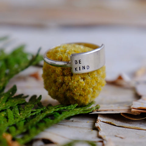 Be Kind Cherished Inspiring Ring
