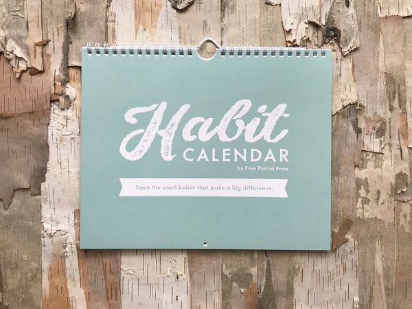 The Habit Calendar and Tracker – Poppins on Mackinac