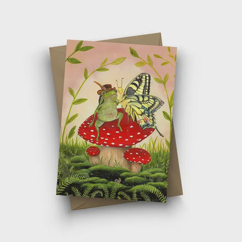 Toadstool Sweethearts Card