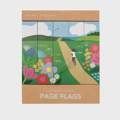 Bike Ride Page Flags