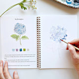 Watercolor Work Book Flowers