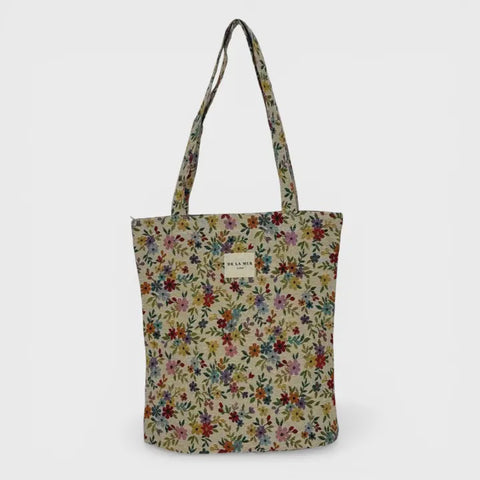 Medium Zippered Bag Blum