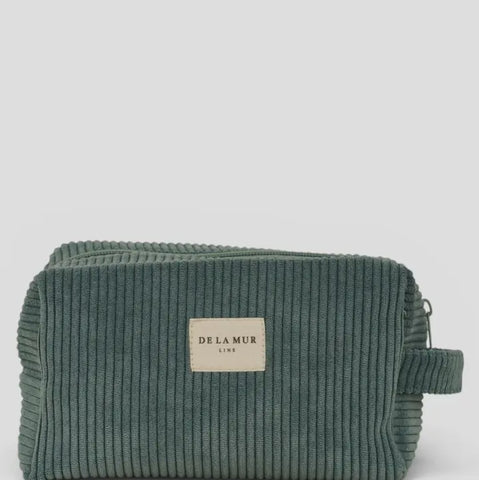 Squared Makeup Bag Jade