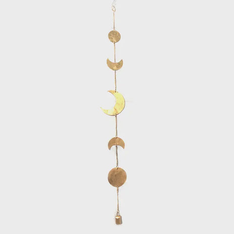 Moon Phase Chime Gold