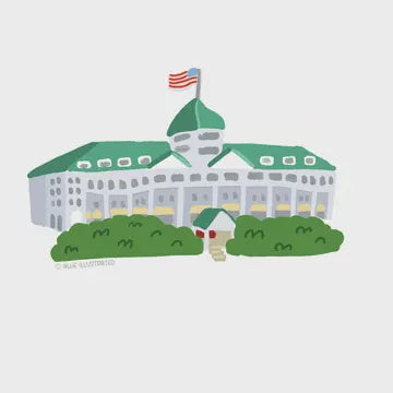 Grand Hotel Sticker Allie
