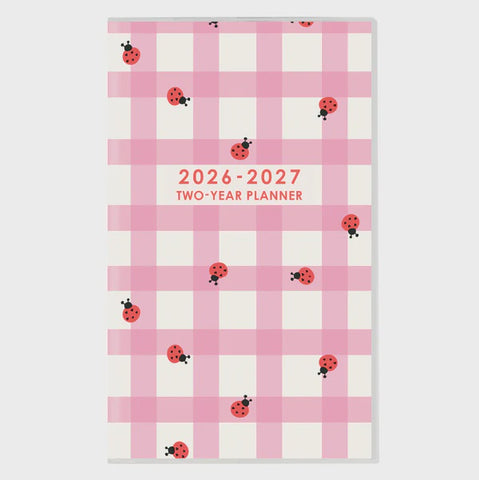 Whimsical Pattern 2 Yr Planner