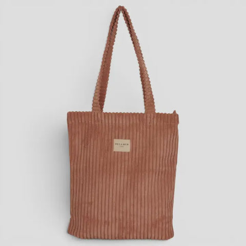 Medium Zippered Bag Crepe