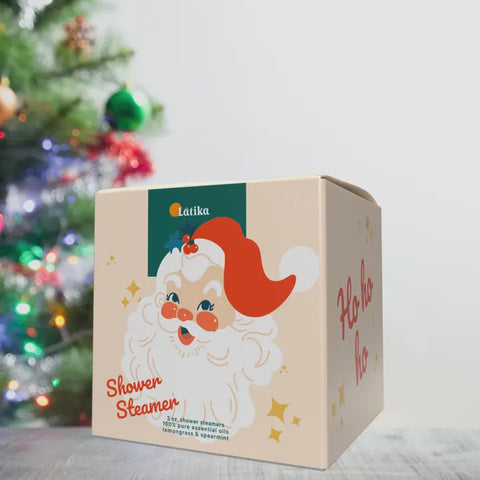 Santa Shower Steam Cube