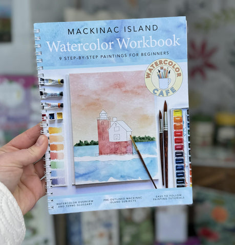 Mackinac Island Watercolor Workbook
