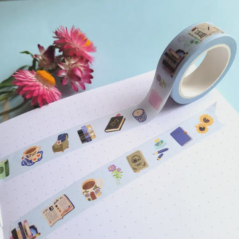 Book Lover Washi Tape