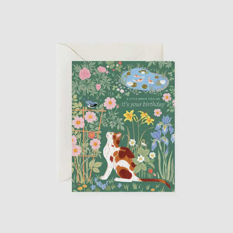 A Little Birdie Told Me Card