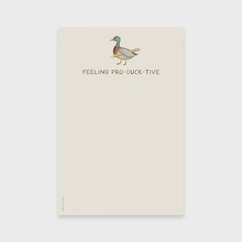 Feeling Pro Duck Tive Notepad
