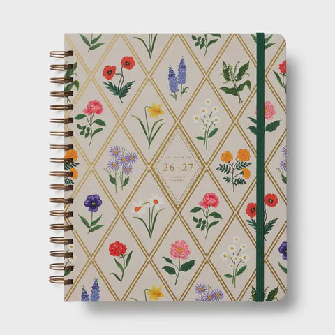 2027 Garden Study 17 Month Academic Hardcover Spiral