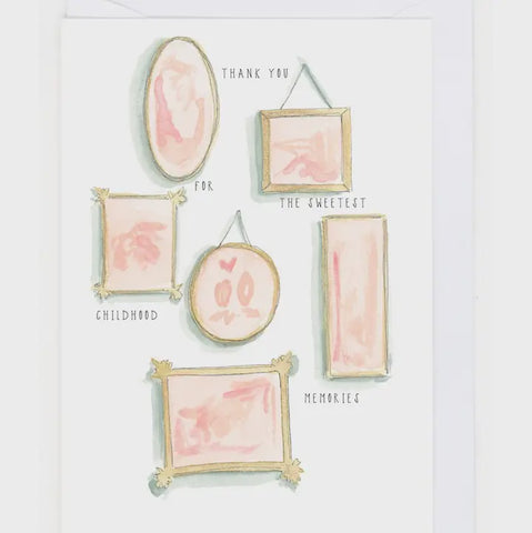 Sweet Memories Frame Card