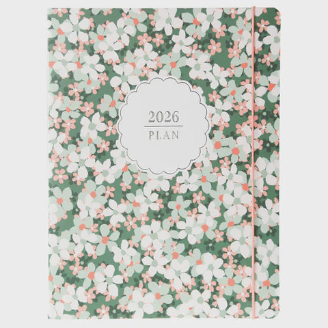 Floral 8x10 Planner Graph