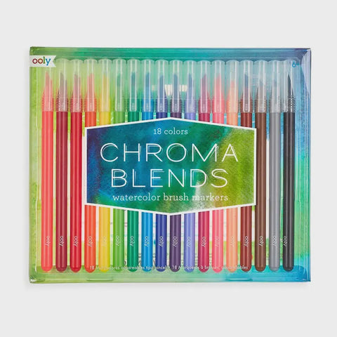 Chromablends Watercolor Brush Markers