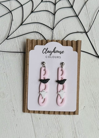 Boo Pink Earrings