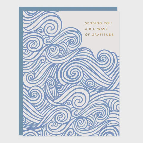 Wave Of Gratitude Card Ramona