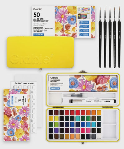 All-In-One Premium Watercolor  Set of 50