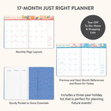 2024 Bella Flora Just Right Monthly Planner