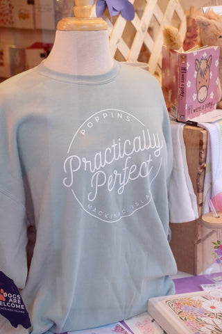 Practically Perfect Uni Dusty Blue Sweatshirt