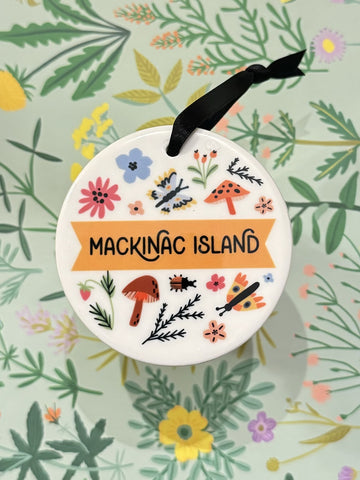 Mackinac Meadow Ceramic Ornament