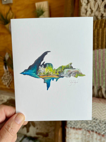 Upper Peninsula Card