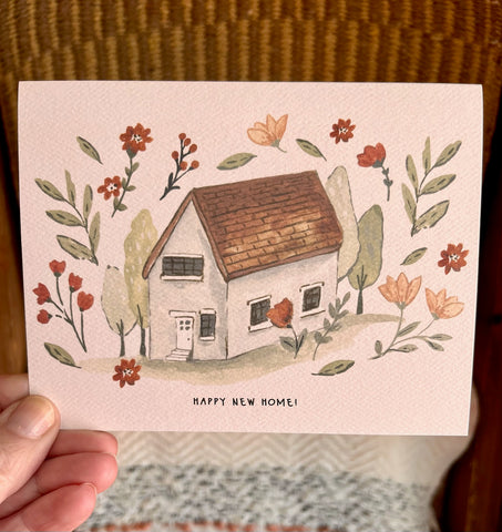 New Home Housewarming Card