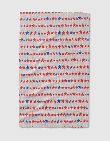 Starry Stripes Tea Towel