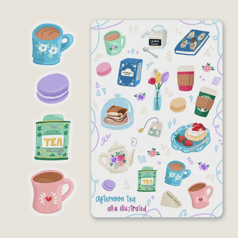Afternoon Tea Sticker