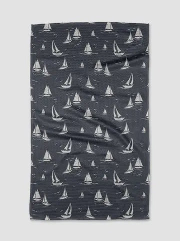 Navy Race Day Towel
