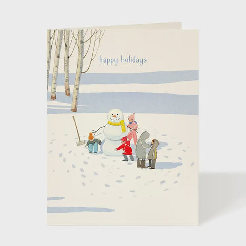 Jolly Snowman Card