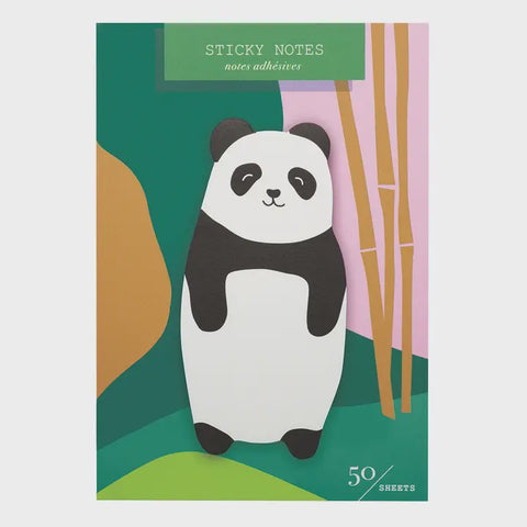 Panda Bear Die Cut Sticky Notes