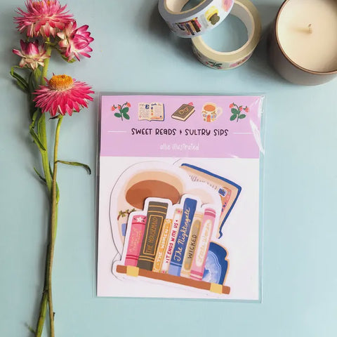 Book Lover Sticker Set