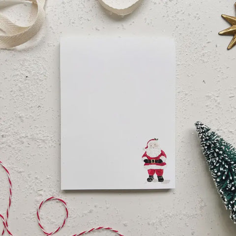 Christmas Notepad - Santa