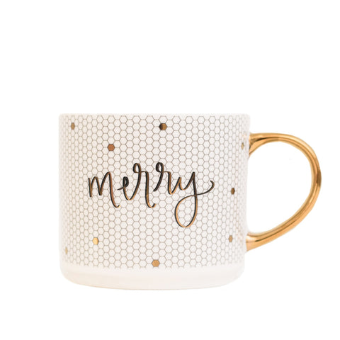 Merry Tile Coffee Mug