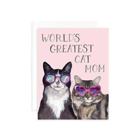 World's Greatest Cat Mom Card Cami
