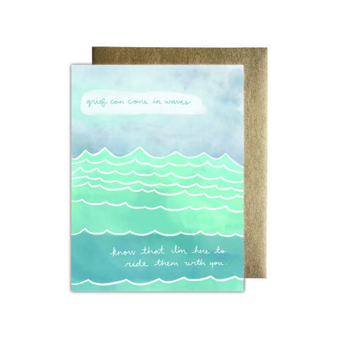 Grief Waves Card