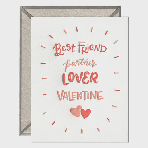 Partner Love Valentine Card
