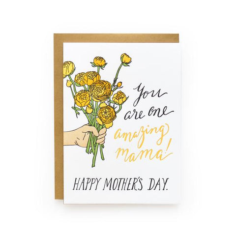 Amazing Mama Mother's Day Card