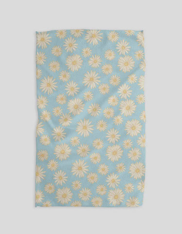 Daisy Days Color Blue Kitchen Towel