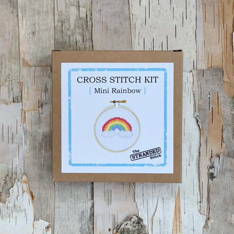 Mini Rainbow Embroidery Kit