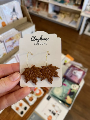 Leaf Hoops Maple