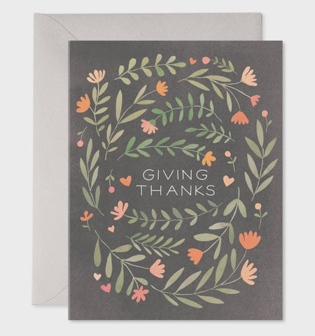 Giving Thanks Card