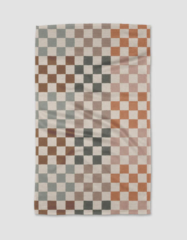 Autumn Checkers Kitchen Towel